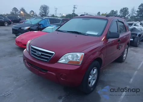 2008 Kia Sorento Lx z USA, uszkodzony, nr VIN KNDJD735485838927